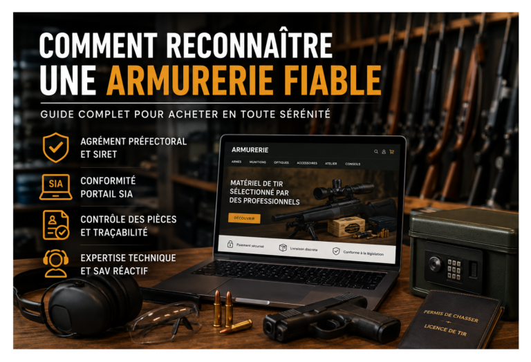 Armurerie vérification en ligne.